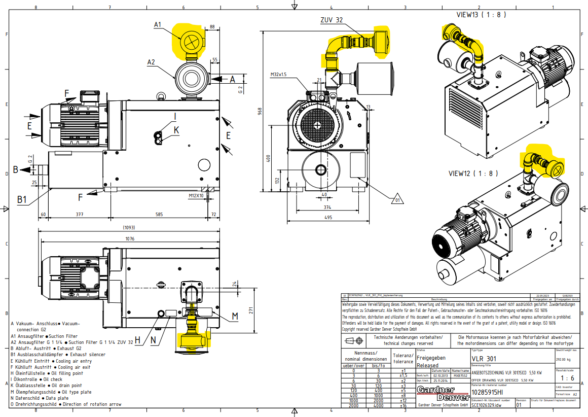Schéma de l'option bois sur une pompe à becs<br />
